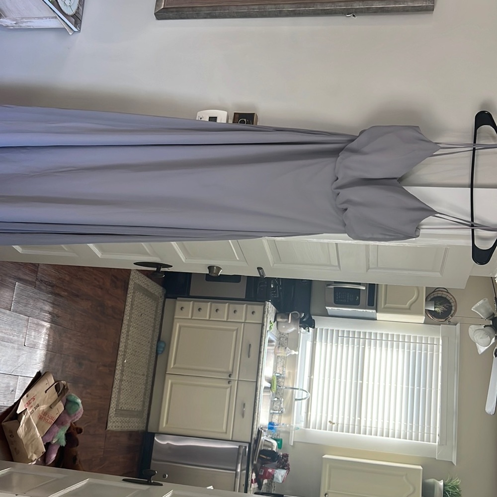 Buddy Grey Bridesmaid Dress